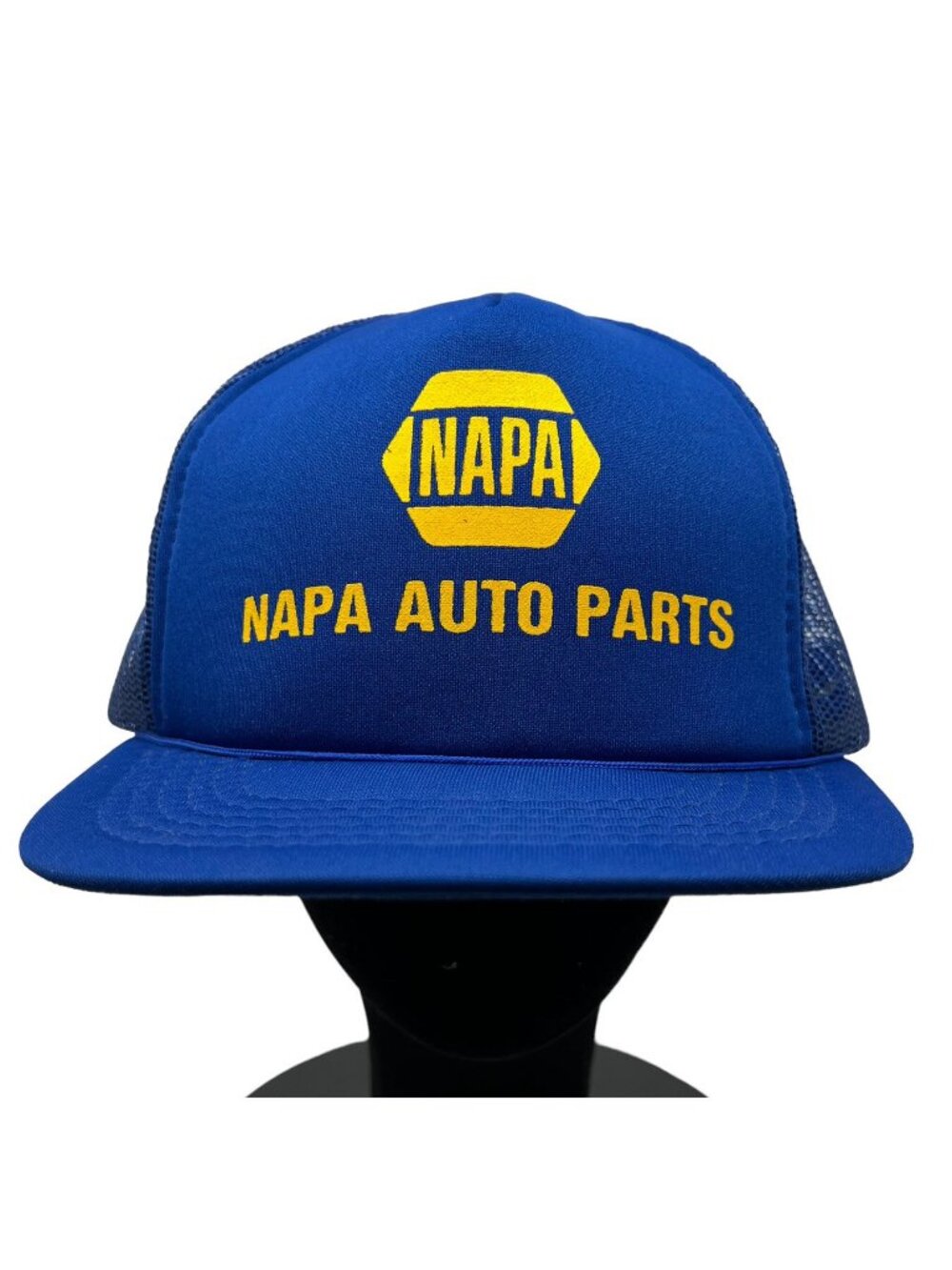 NAPA Auto Parts Vintage Snapback Mesh Trucker Hat Cap 80s 90s Retro Employee